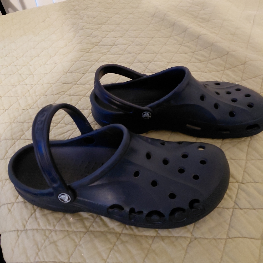 Navy Blue Clogs